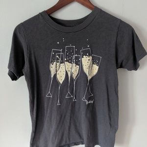 J. Crew Tops - J. Crew gray Bubbly! T-shirt size XS J. Crew Tops - J. Crew gray Bubbly! T-shirt size XS